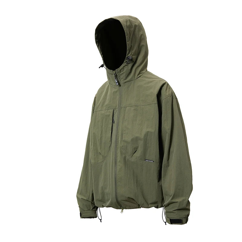 Unisex Waterproof Windproof Hiking Jacket for Camping