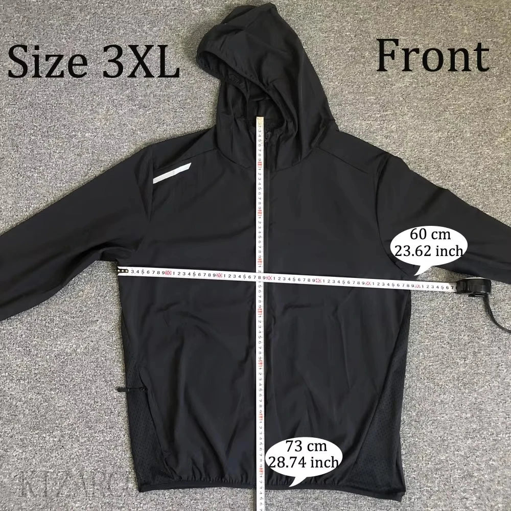 Women's Hooded Long Sleeve Zip Front Jacket For Workout Outfits