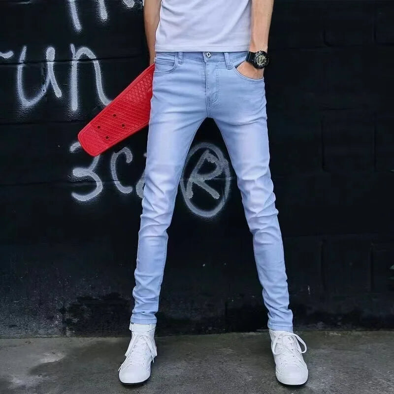 Men's Slim Fit Denim Jeans for Casual Everyday Wear