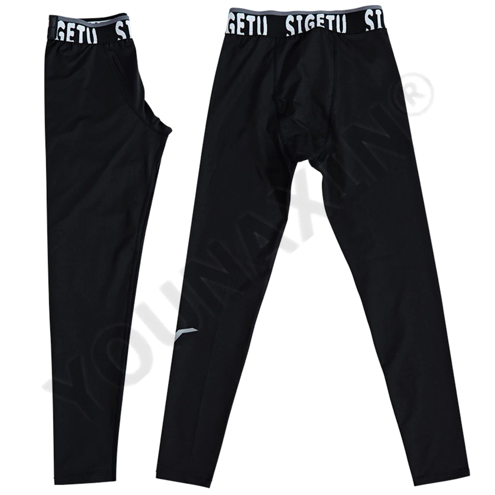 Men's Fitted Training Leggings for Gym and Running