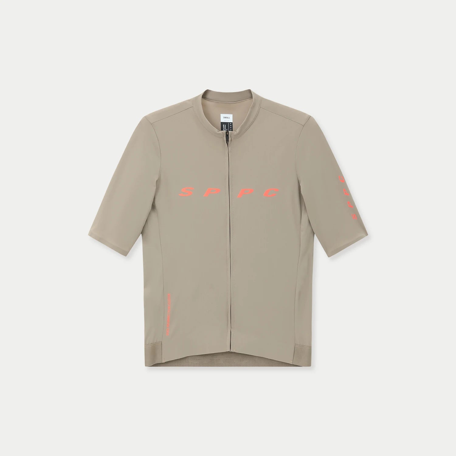 Men's Zip-Front Cycling Jersey in Nylon and Elastane for Road Riding