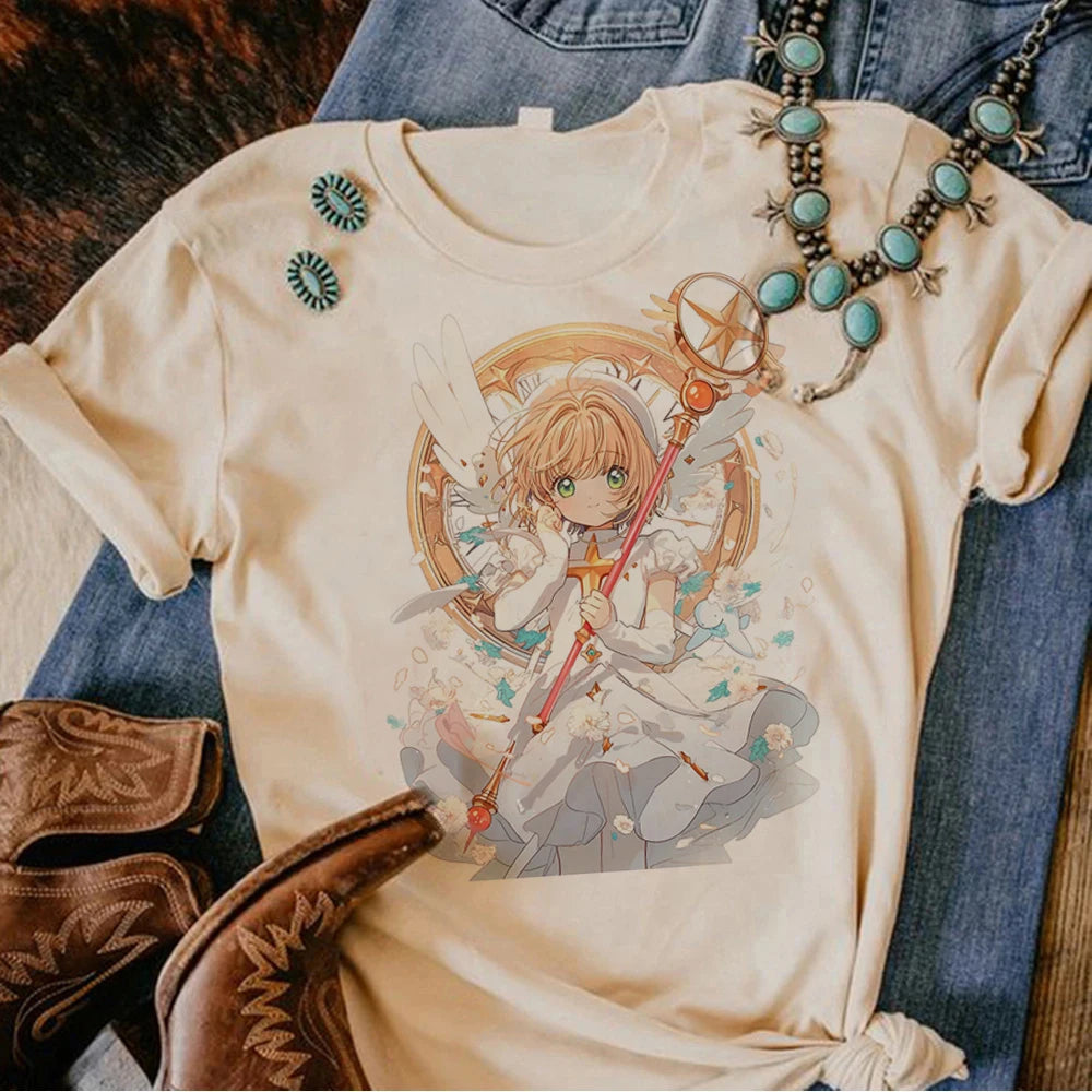 Cardcaptor Sakura Graphic Short-Sleeve T-Shirt