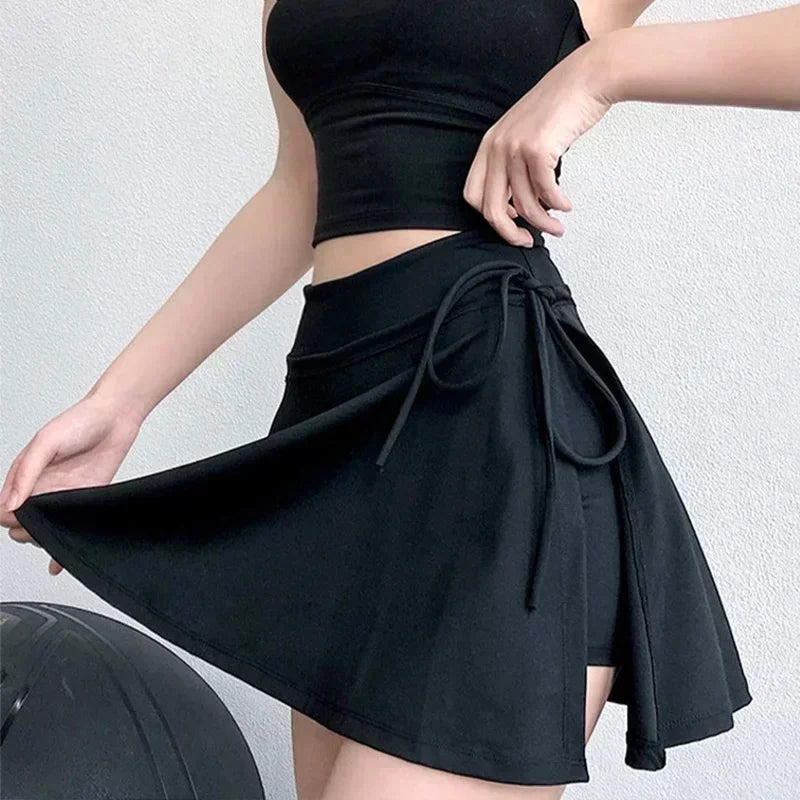 Women's Ruched Tennis Skort