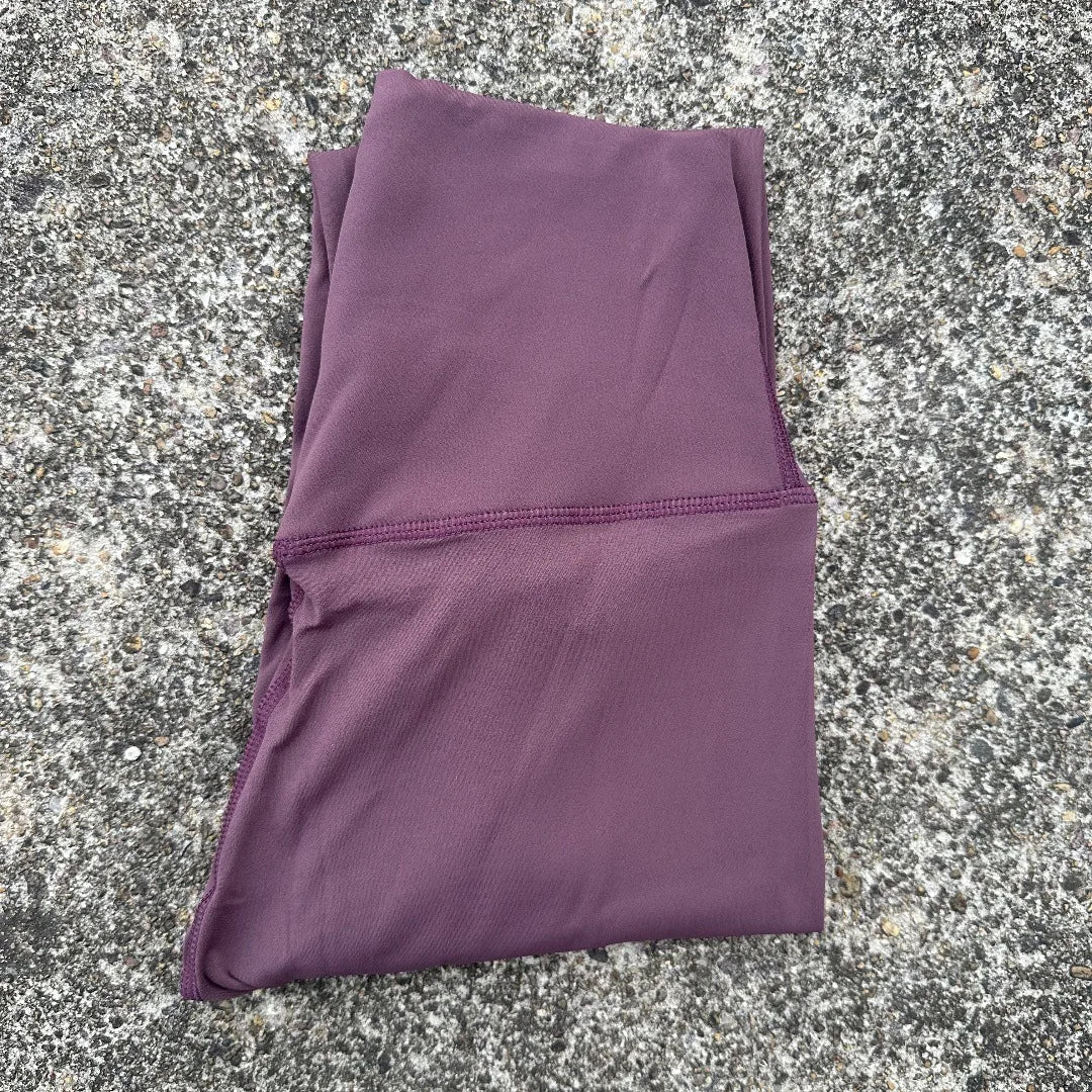 Women's Back Pocket Full Length Leggings For Workout Outfits