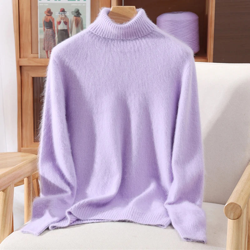 Women's Long Sleeve Knit Pullover Sweater Casual Knit Layer