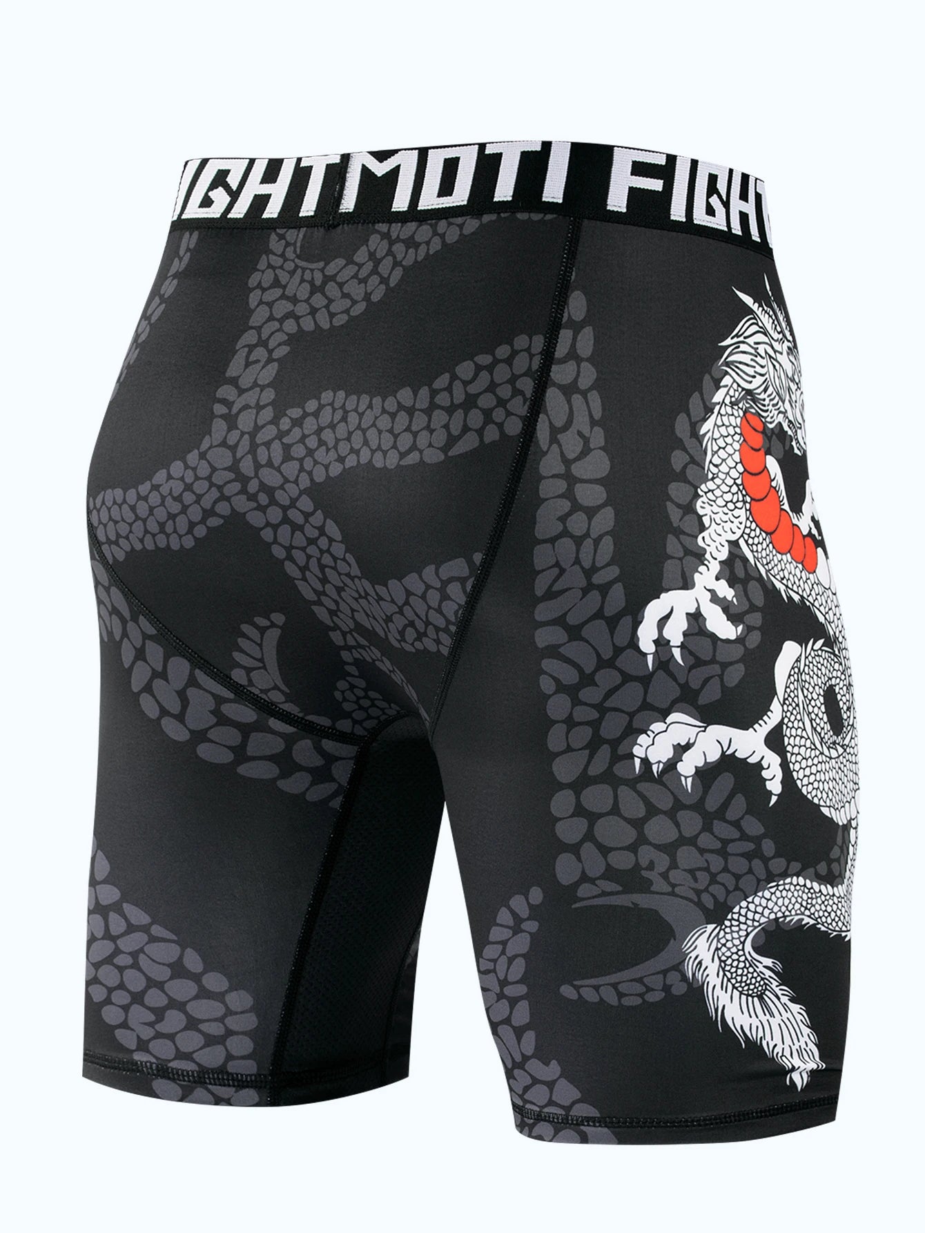 Men's Fitted Training Shorts for Gym and Running
