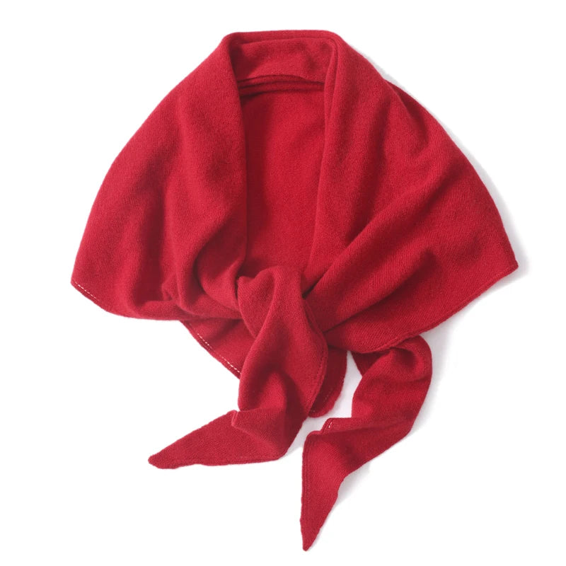 Triangle Tie Wrap Scarf for Layering over Outfits