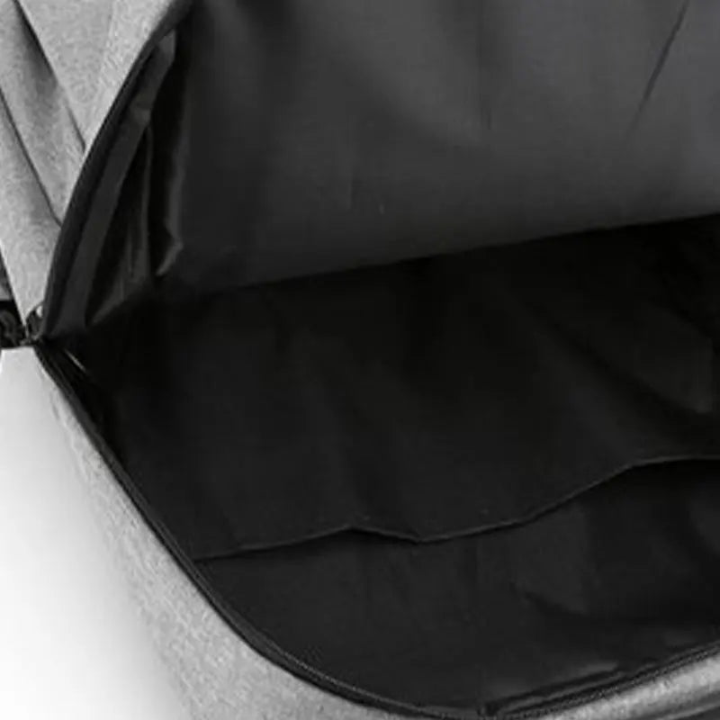 Rectangular Laptop Backpack with Front Pocket and Shoulder Straps