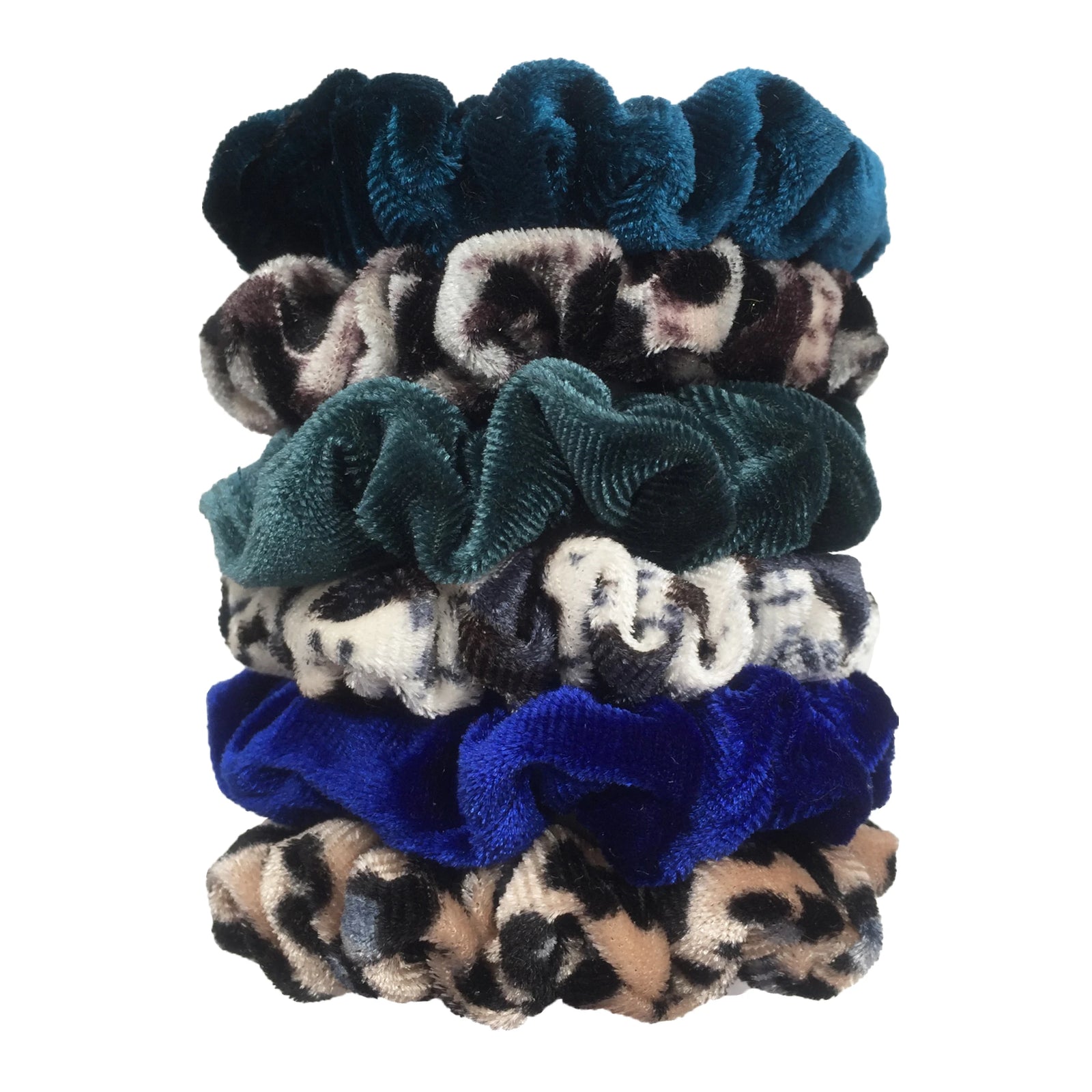 Fabric Scrunchie Elastic Hair Band for Ponytail and Bun Styling
