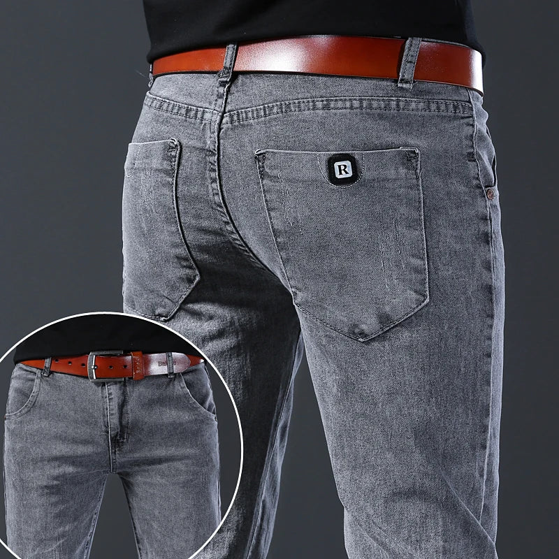 Men's Slim Fit Denim Jeans for Casual Everyday Wear
