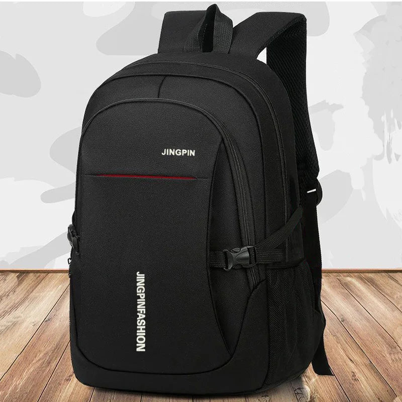 Multi Pocket Backpack with Carry Handle and Dual Shoulder Straps