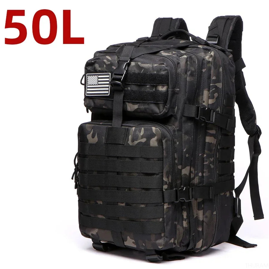 Outdoor Webbing Backpack with Original Pack Size Options