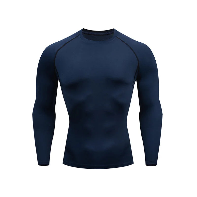 Mock Neck Compression Long Sleeve Rash Guard For Sports Outfits