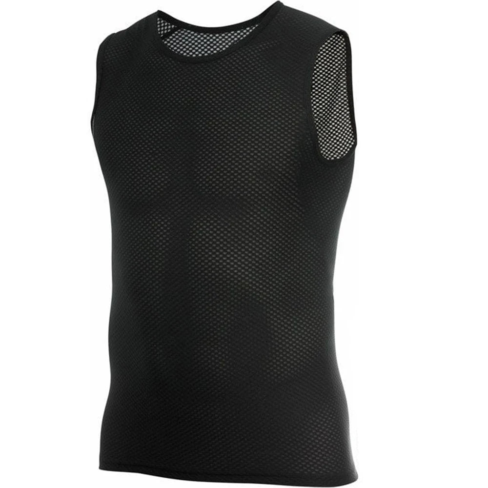 Women's Cycling Mesh Sleeveless Base Layer Tank Top