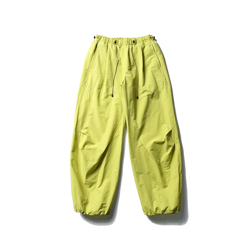 Men's Elastic Waist Loose Fit Casual Pants For Everyday Wear