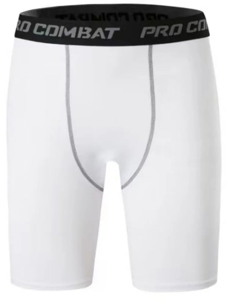 Men's Fitted Training Shorts for Gym and Running