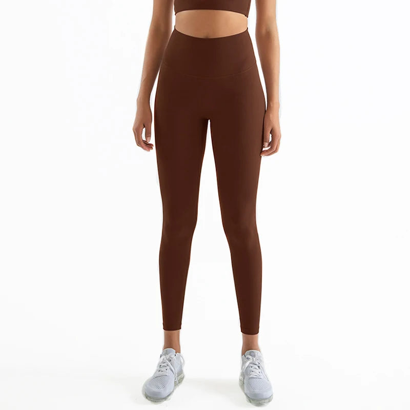 Women's Side Pocket Full Length Leggings For Workout Outfits