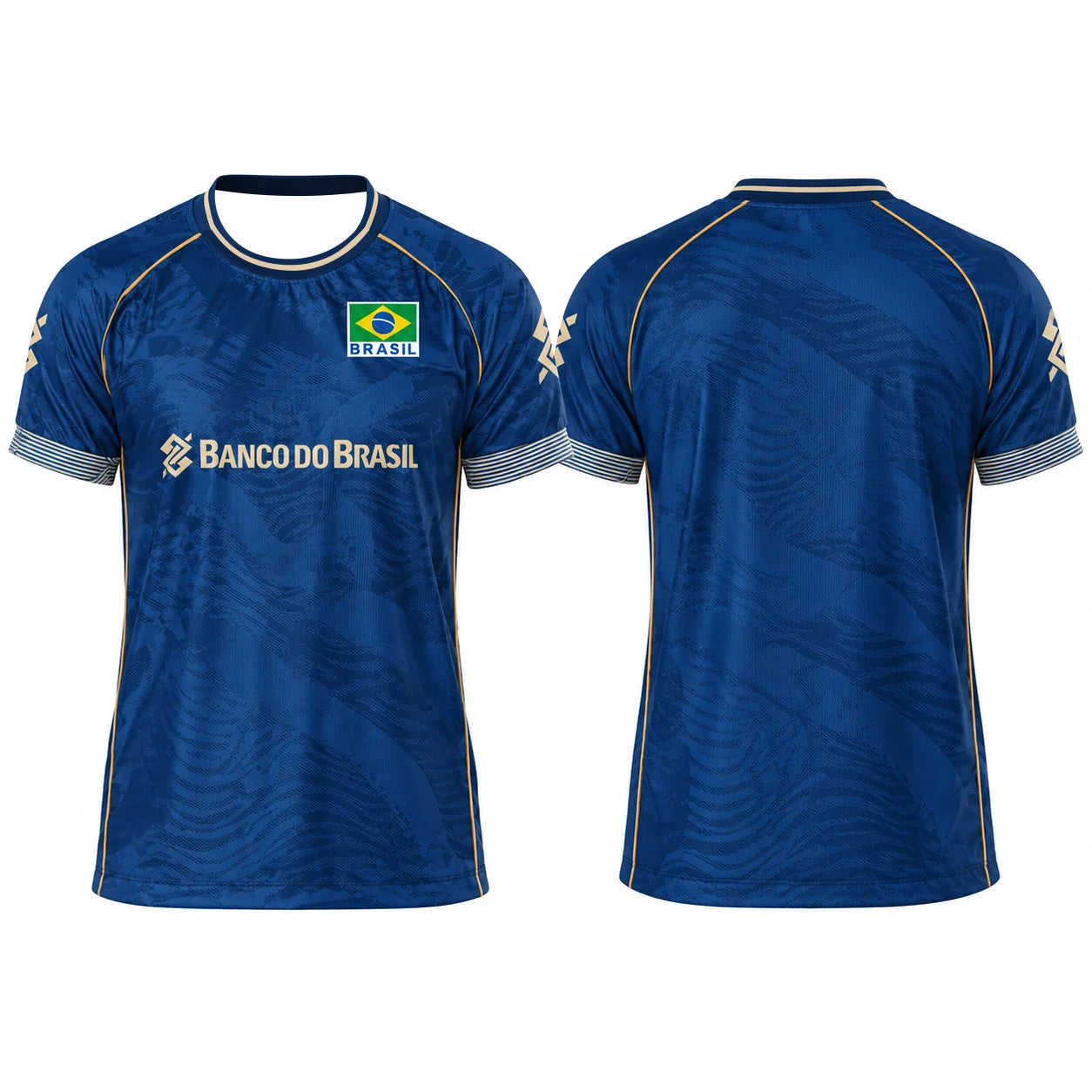 Brazil Volleyball Graphic Short Sleeve Jersey For Sports Outfits