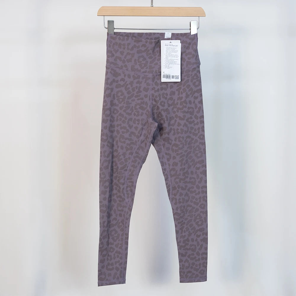 Women's Leopard Print Full Length Leggings For Workout Outfits