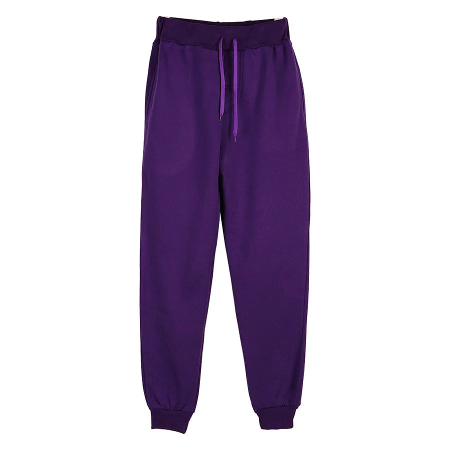 Full Length Drawstring Waist Casual Running Jogger Pants