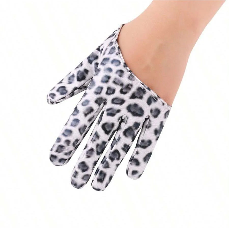 Colorful Half Palm Gloves with Open Finger Styling
