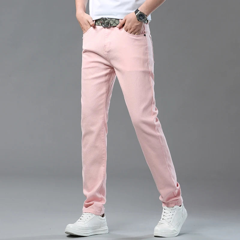 Men's Straight Leg Denim Jeans for Casual Everyday Wear
