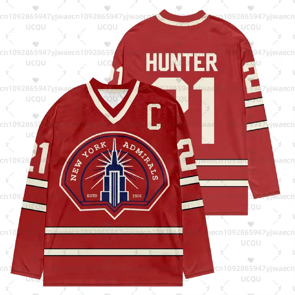 Rivalry Player Number Graphic Long Sleeve Jersey For Sports Outfits