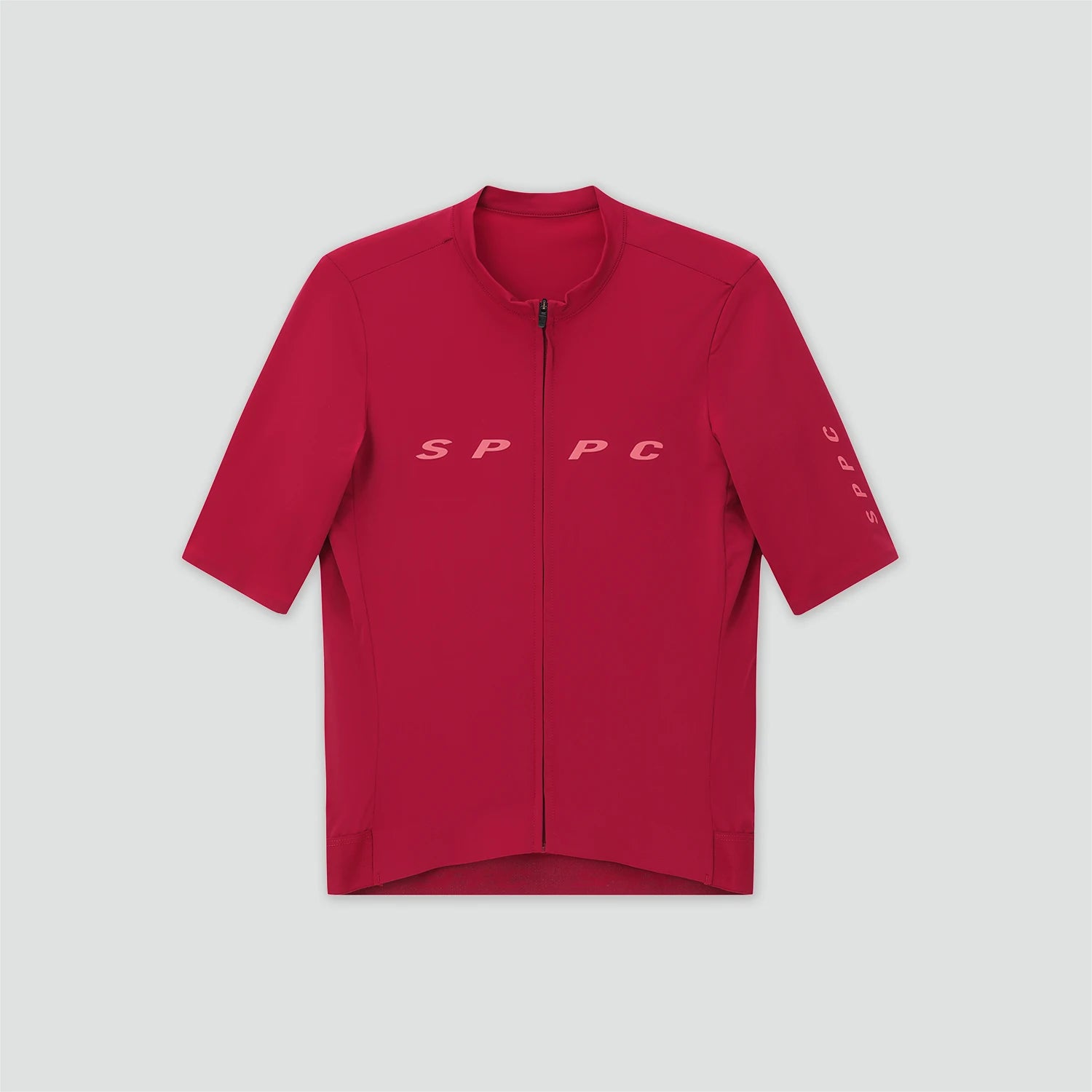 Men's Zip-Front Cycling Jersey in Nylon and Elastane for Road Riding