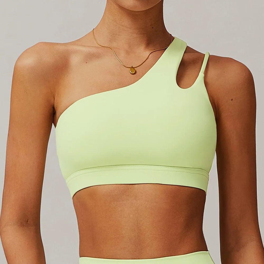 Women's One-Shoulder Sports Bra
