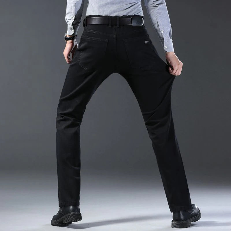 Men's Straight Leg Denim Jeans for Casual Everyday Wear