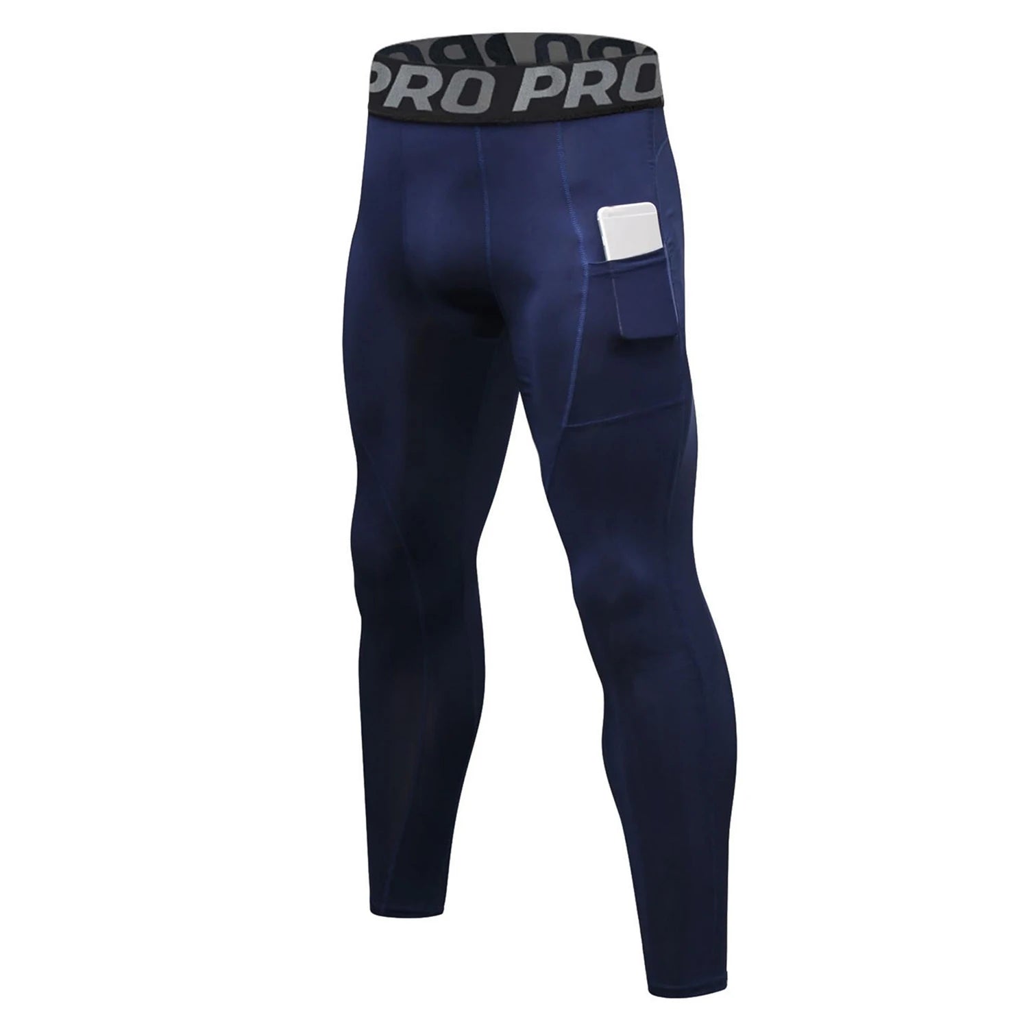 Men's Pocket Training Leggings for Gym and Running