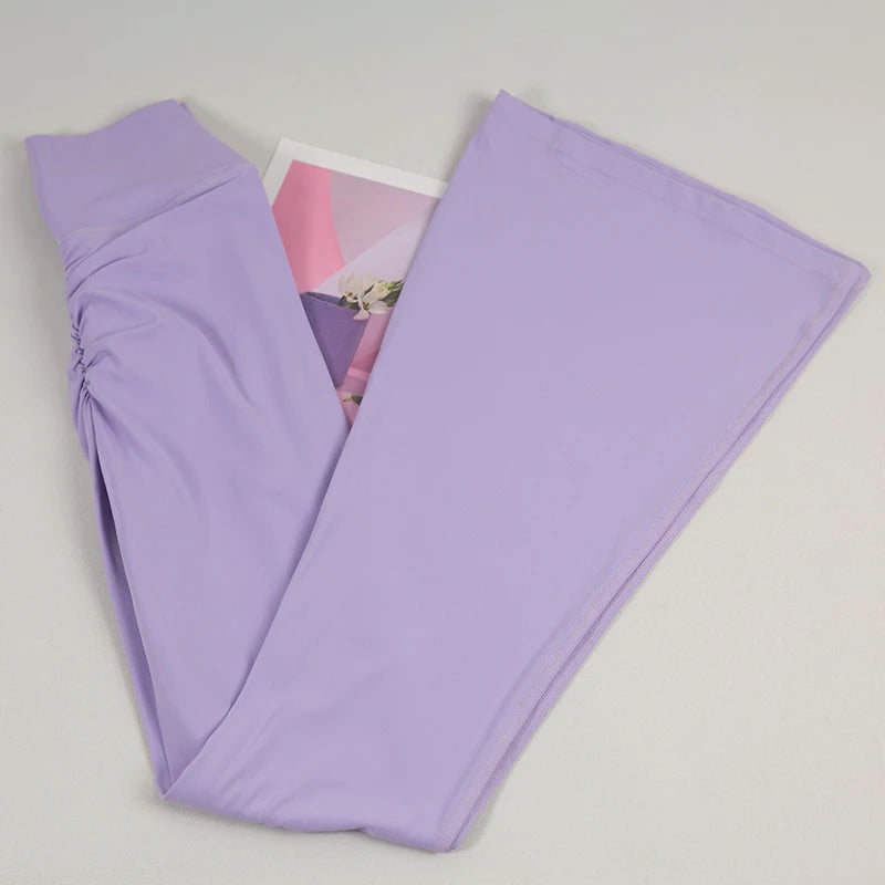 Women's High Waist Flared Leggings For Workout Outfits