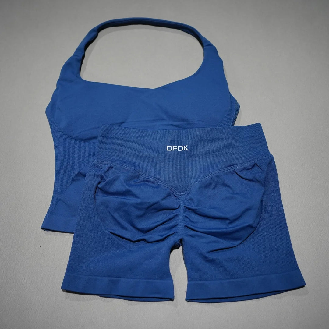 Women's Tank And Shorts Yoga Set For Workout Outfits