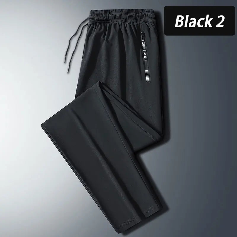 Men's Elastic Waist Casual Pants For Everyday Wear