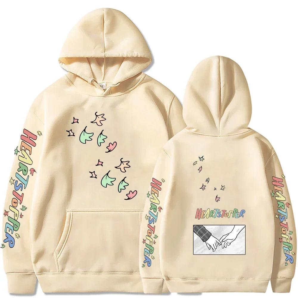 Heartstopper Graphic Long-Sleeve Pullover Hoodie