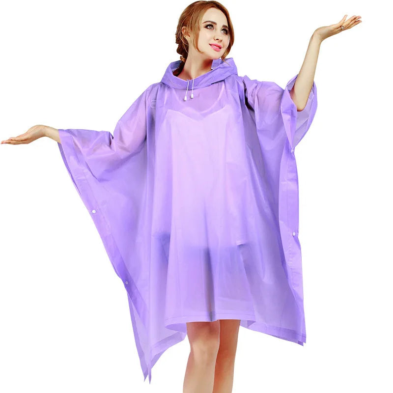 Hooded Loose Drape Poncho for Layering over Outfits