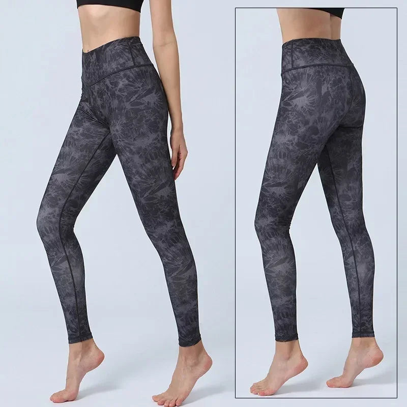 Women's Printed High-Waist Workout Leggings