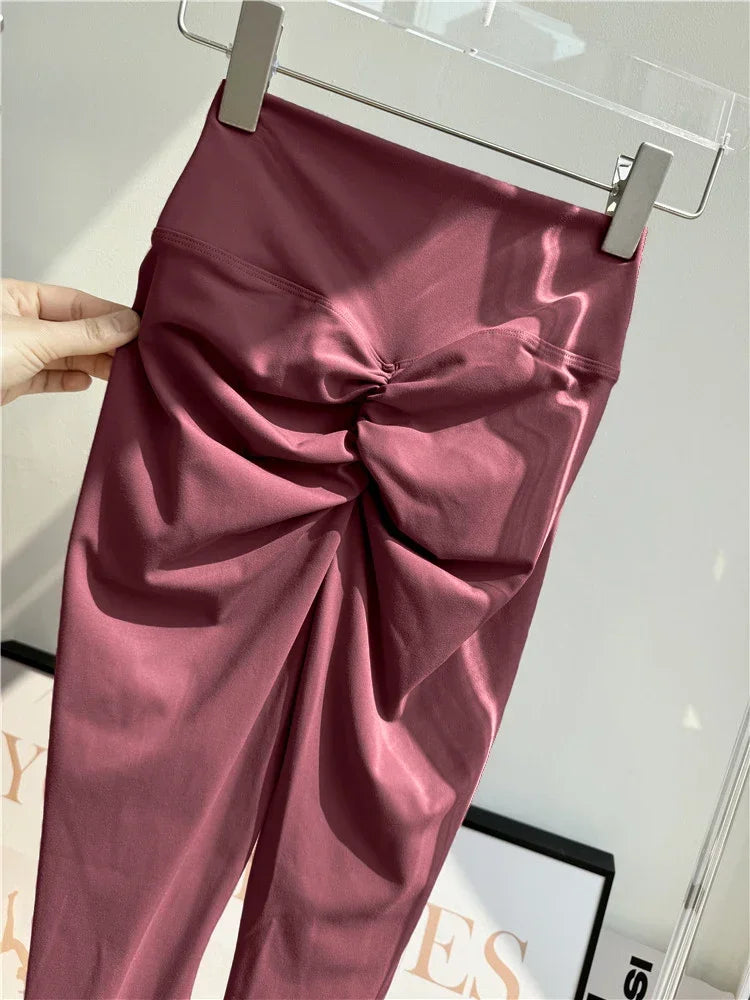 Women's Scrunch Full Length Leggings For Workout Outfits