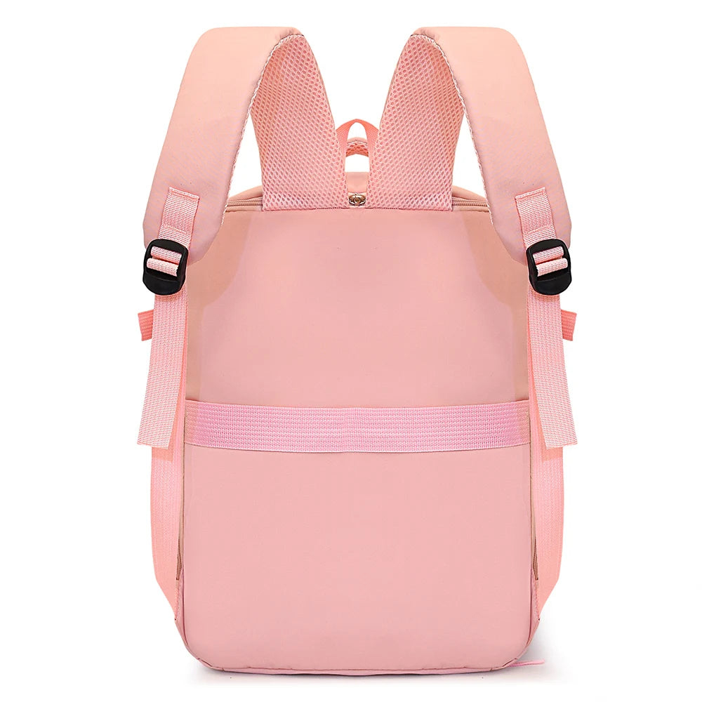 Short Trip Travel Backpack with Rectangular Shape and Laptop Compartment Design