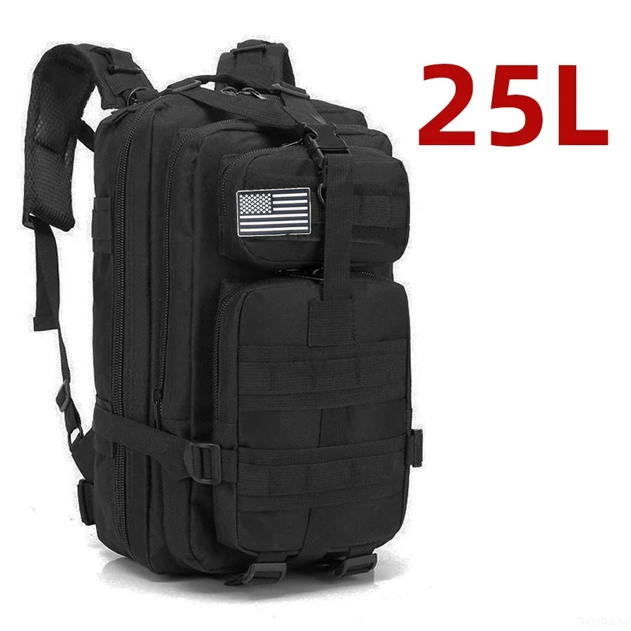 Outdoor Webbing Backpack with Original Pack Size Options