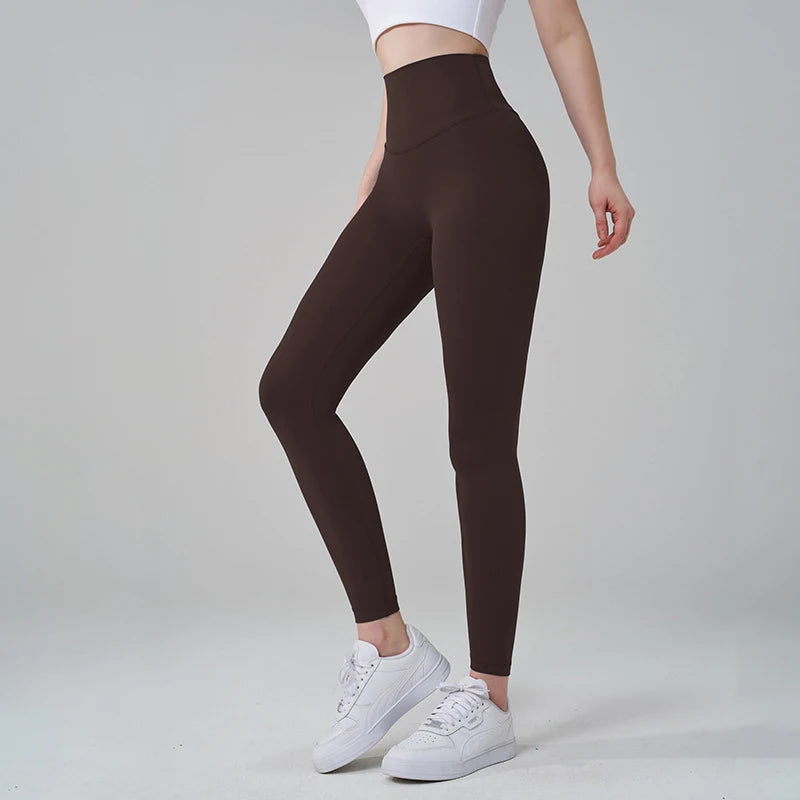 Women's Side Pocket Full Length Leggings For Workout Outfits
