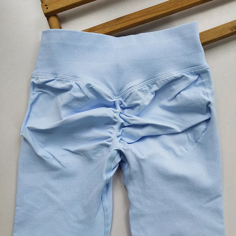 Women's Scrunch Capri Leggings For Workout Outfits And Layering