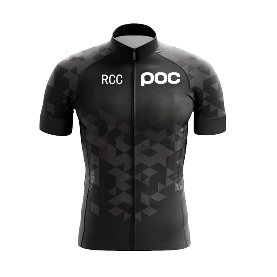 Men's Short Sleeve Cycling Jersey Set for Summer Road Bike Riding