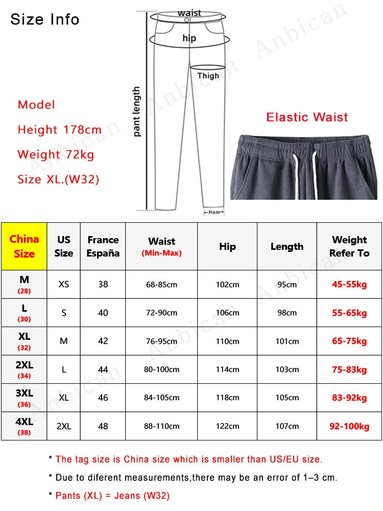 Men's Drawstring Waist Loose Fit Casual Pants For Everyday Wear