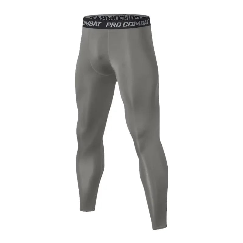 Men's Fitted Training Leggings for Gym and Running