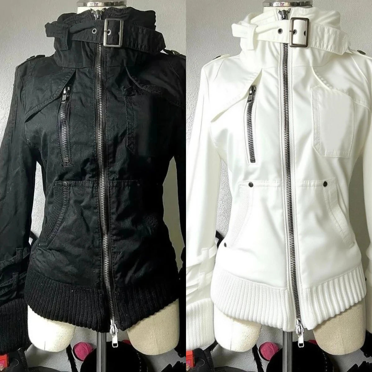 Fluffy Trim Long Sleeve Full Zip Casual Hoodie
