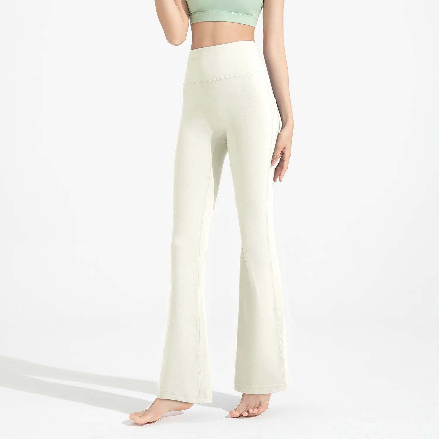 Women's High Waist Flared Leggings For Workout Outfits
