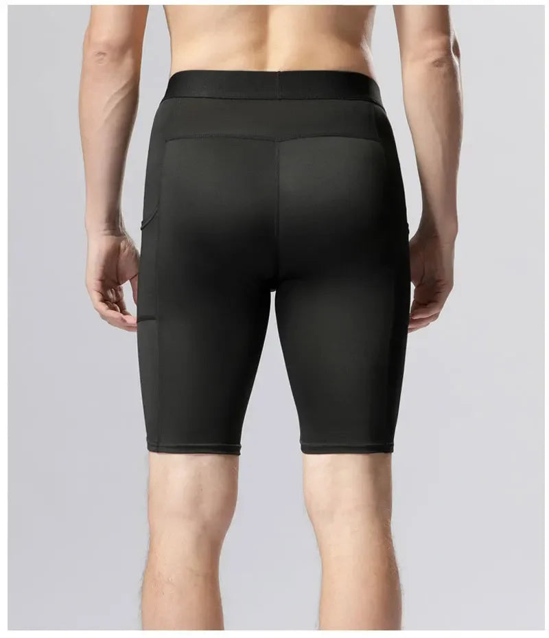 Men's Pocket Training Shorts for Gym and Running