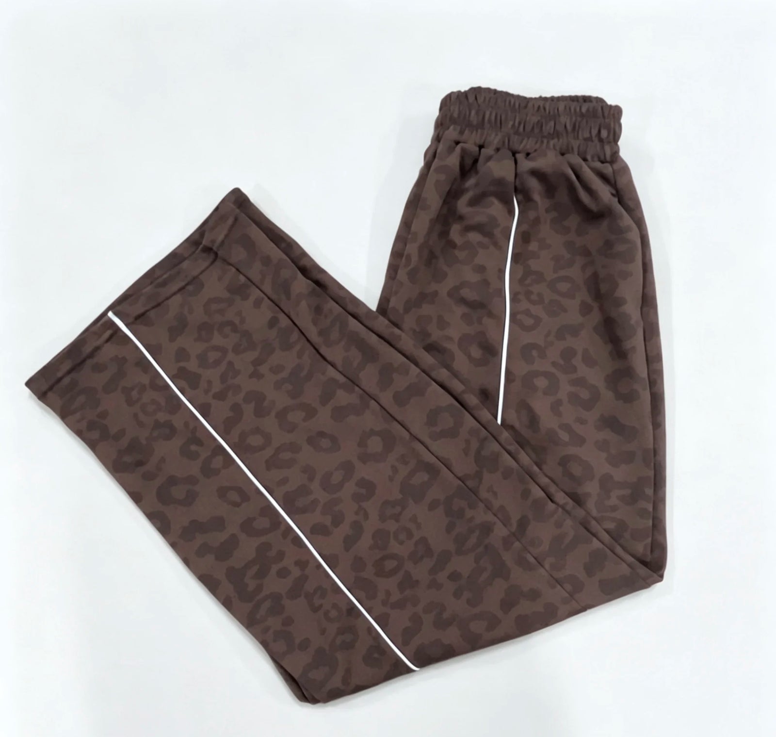 Women's Leopard Print Wide Leg Yoga Pants For Workout Outfits
