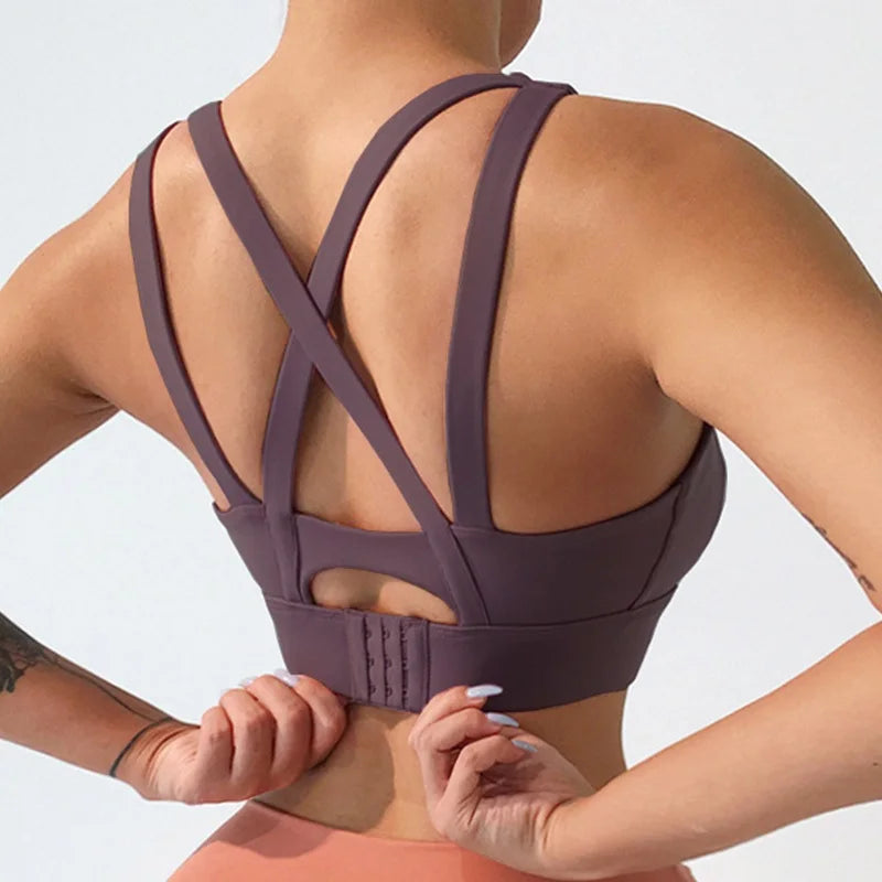 Women's Cross-Back Sports Bra